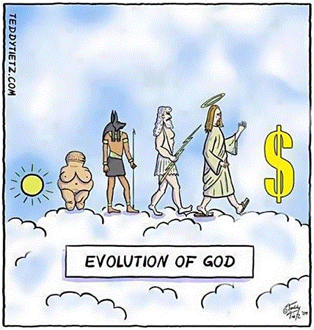 evolution of God